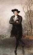Gilbert Stuart The Skater USA oil painting artist
